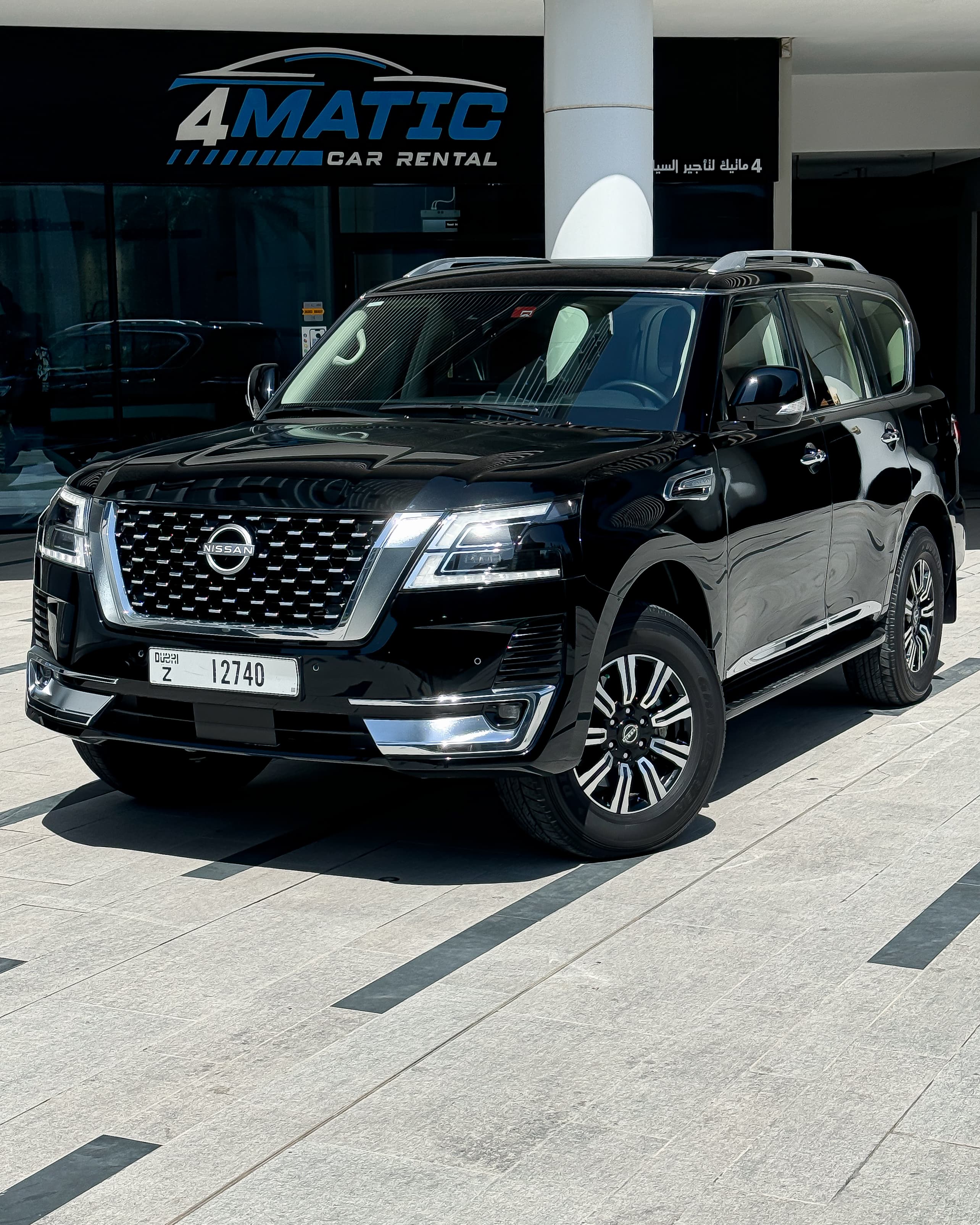 Nissan Patrol Platinum Black 2023 - Image 1