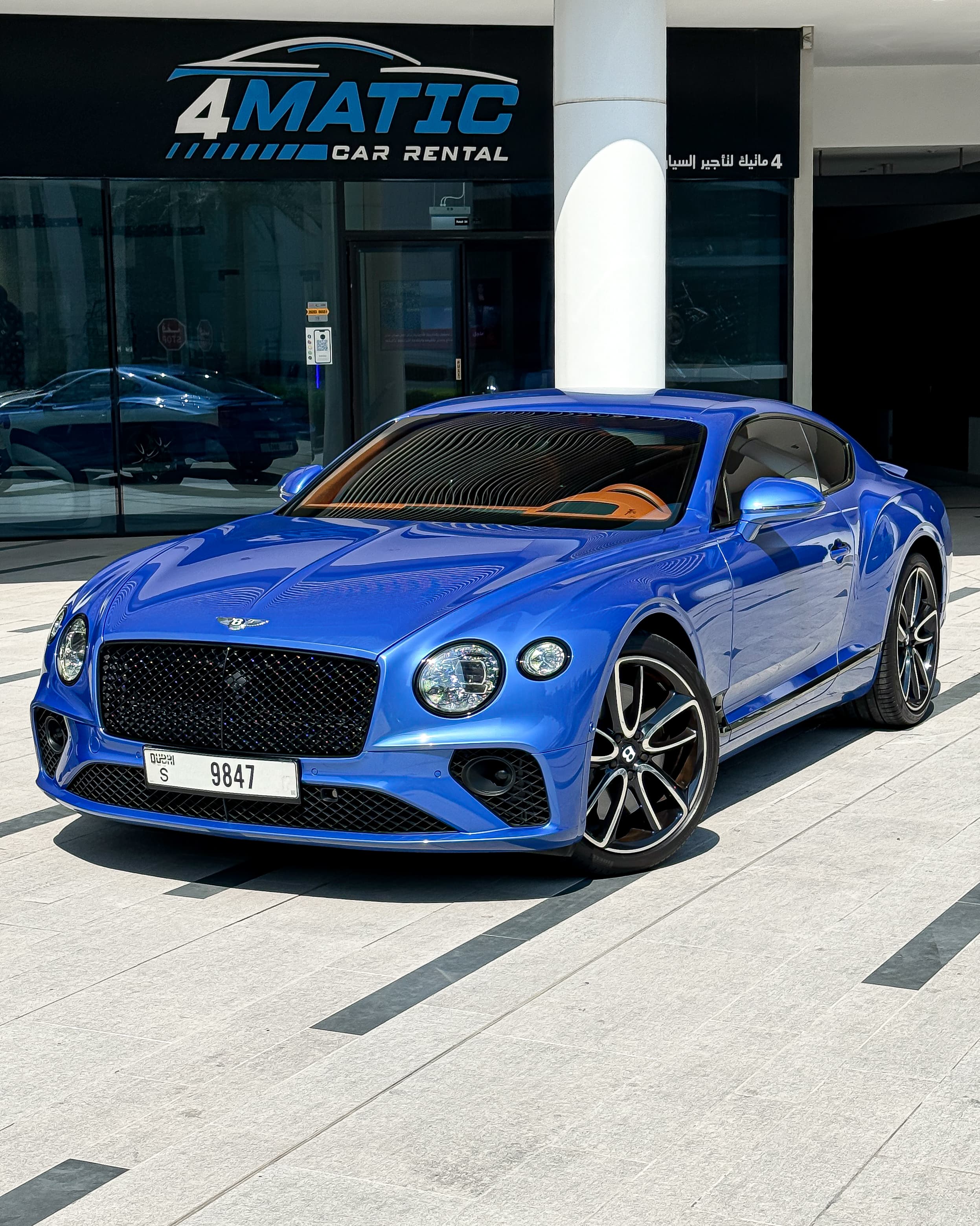 Bentley GT Blue 2022 - Image 1