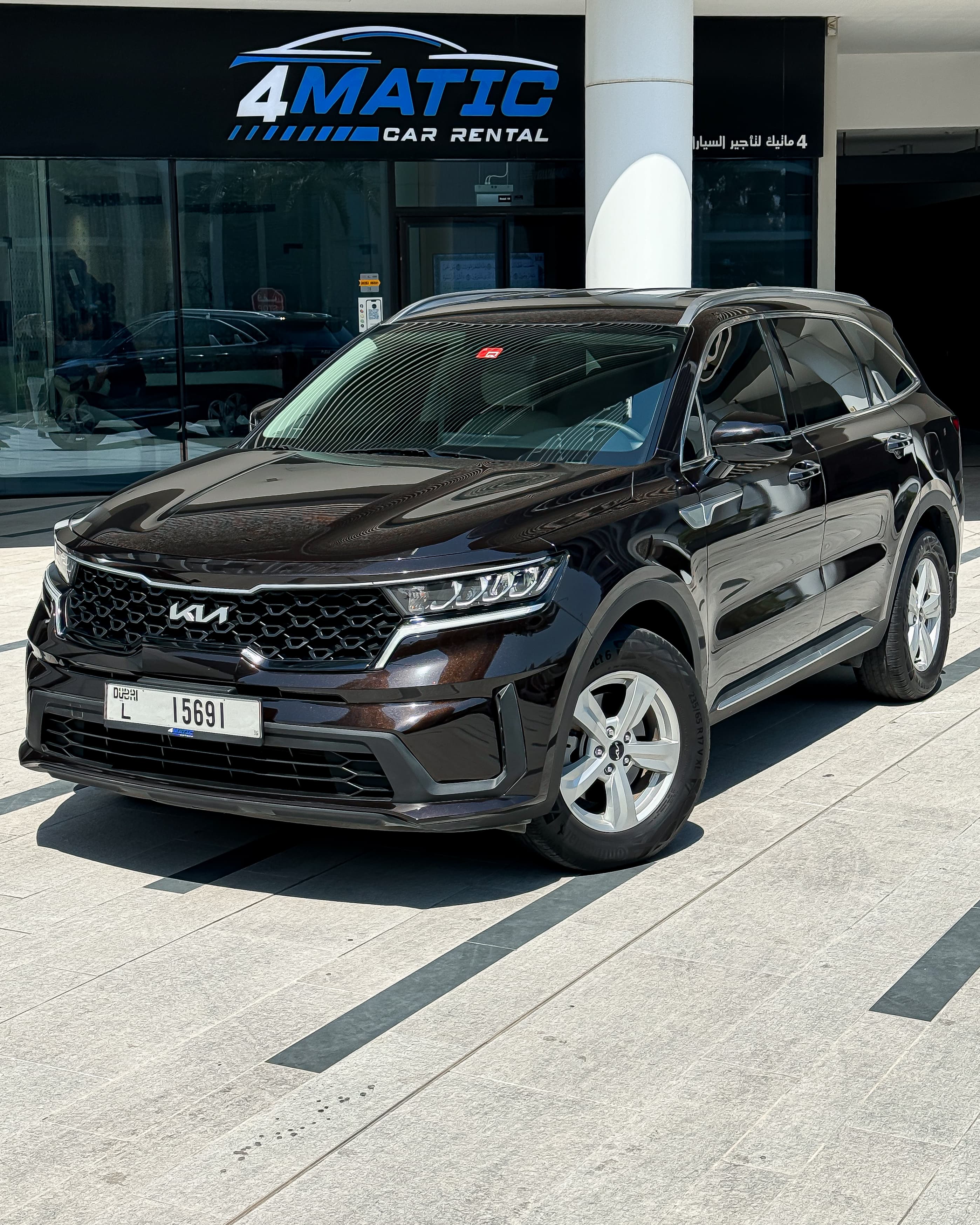 Kia Sorento Black 2022 - Image 1