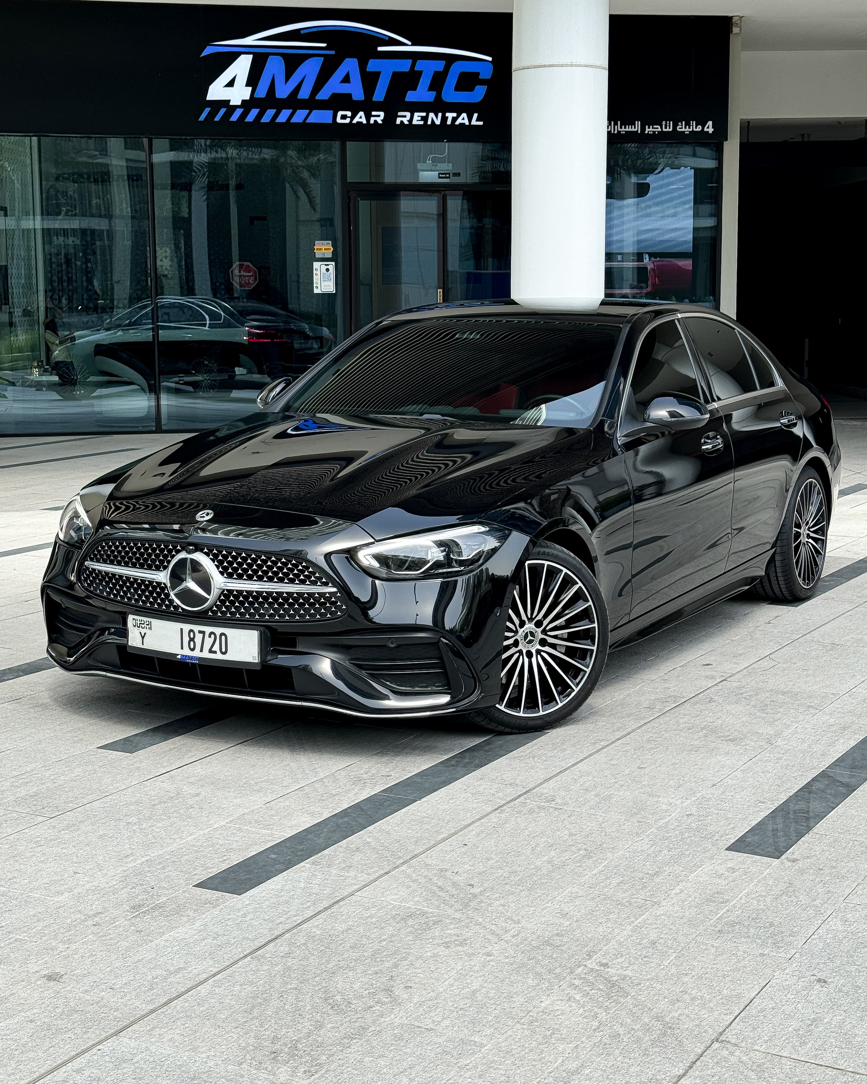 Mercedes C200 Black 2022 - Image 1