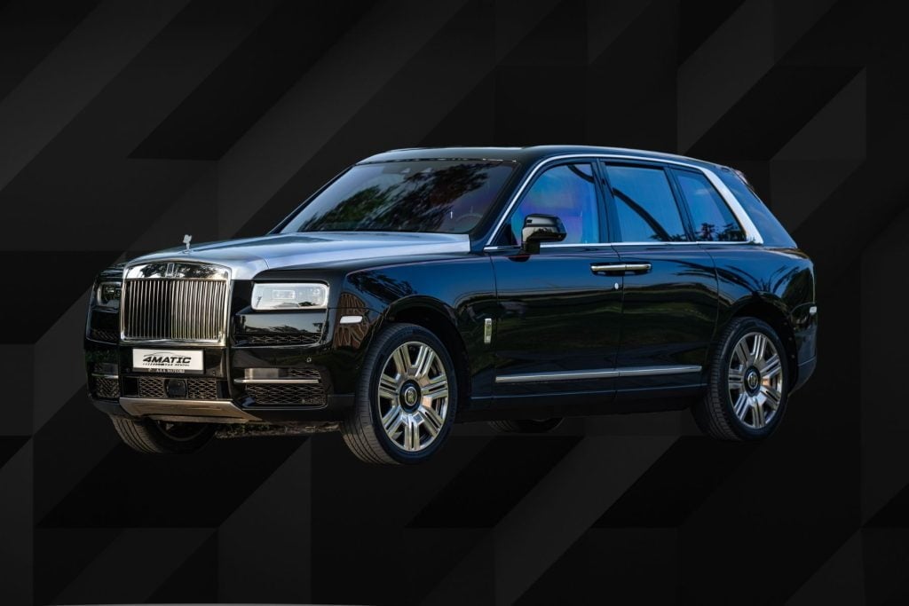 Rent Rolls Royce Cullinan Black